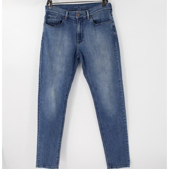 Mott & Bow Jeans Mens 31 L31 Warren‎ Skinny Fit Denim Stretch mid Rise Blue